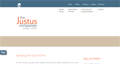 Desktop Screenshot of justus.net